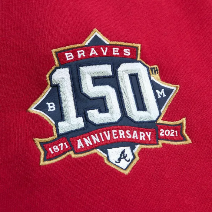 Men039s Hoodies and Sweatshirts Mitchell and Ness All Over Crew 30 Atlanta Braves Men039s Hoodies and Sweatshirts Mitchell and Ness All Over Crew 30 Atlanta Braves