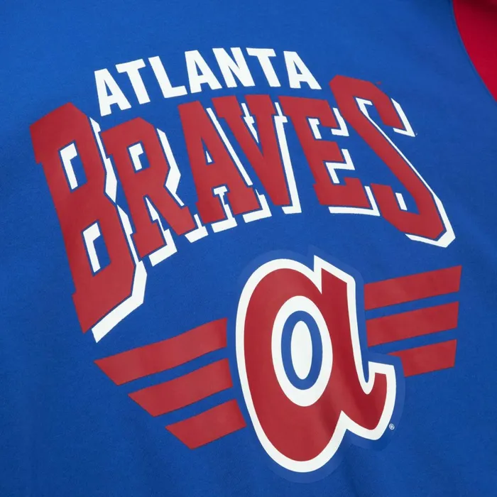 Men039s Hoodies and Sweatshirts Mitchell and Ness All Over Crew 30 Atlanta Braves Men039s Hoodies and Sweatshirts Mitchell and Ness All Over Crew 30 Atlanta Braves