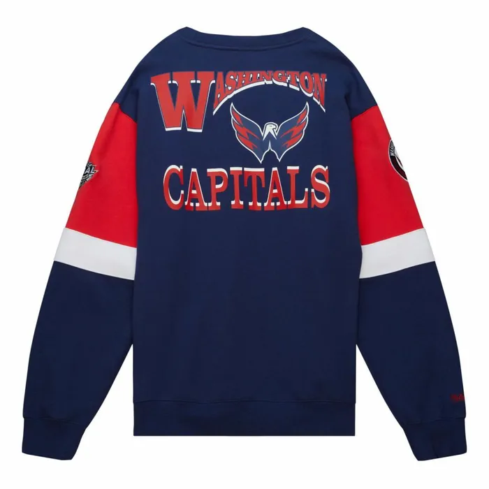 Men039s Hoodies and Sweatshirts Mitchell and Ness All Over Crew 30 Washington Capitals Men039s Hoodies and Sweatshirts Mitchell and Ness All Over Crew 30 Washington Capitals