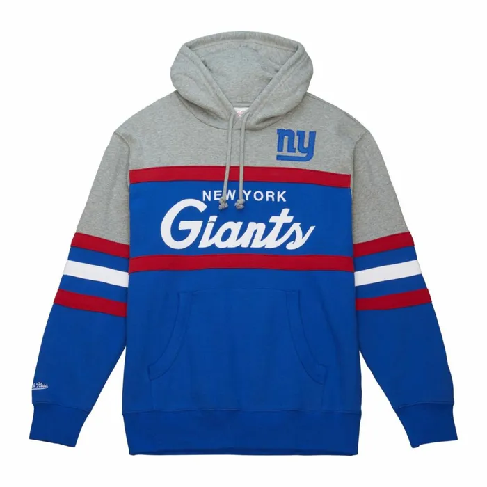 Men039s Hoodies and Sweatshirts Mitchell and Ness Head Coach Hoodie New York Giants Men039s Hoodies and Sweatshirts Mitchell and Ness Head Coach Hoodie New York Giants