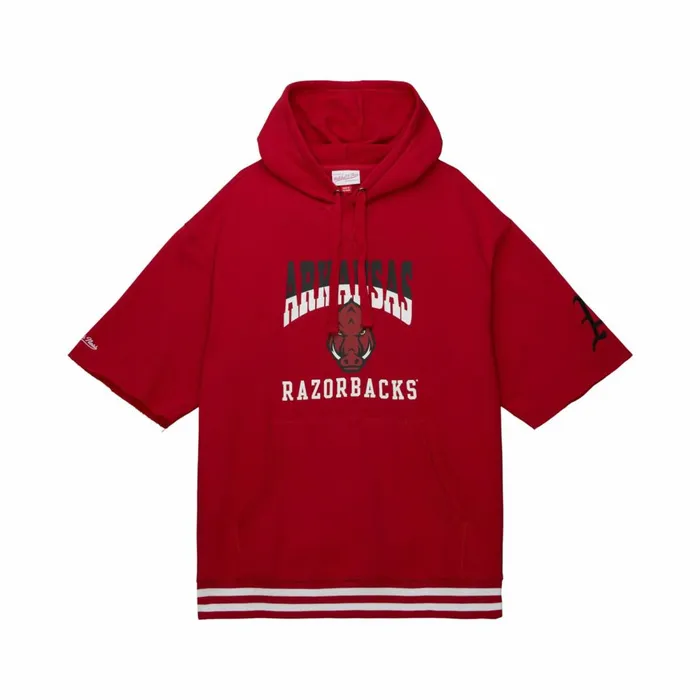 Men039s Hoodies and Sweatshirts Mitchell and Ness PreGame SS Fleece Hoodie University Of Arkansas Men039s Hoodies and Sweatshirts Mitchell and Ness PreGame SS Fleece Hoodie University Of Arkansas