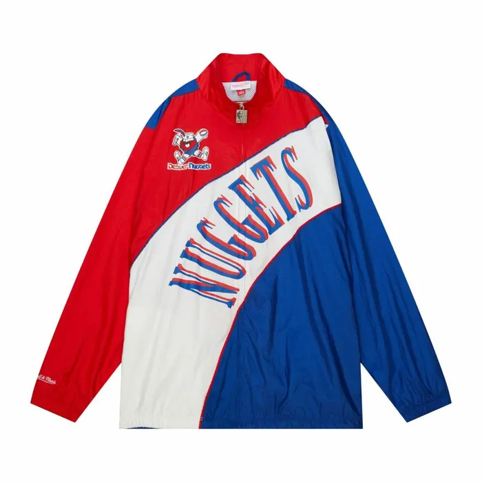 Men039s Jackets and Outerwear Mitchell and Ness Arched Retro Lined Windbreaker Denver Nuggets Men039s Jackets and Outerwear Mitchell and Ness Arched Retro Lined Windbreaker Denver Nuggets