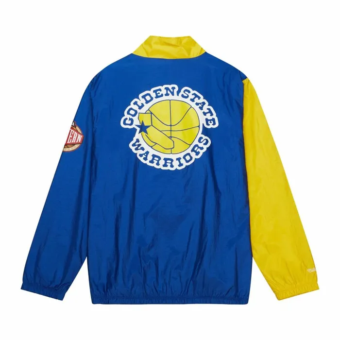 Men039s Jackets and Outerwear Mitchell and Ness Arched Retro Lined Windbreaker Golden State Warriors Men039s Jackets and Outerwear Mitchell and Ness Arched Retro Lined Windbreaker Golden State Warriors
