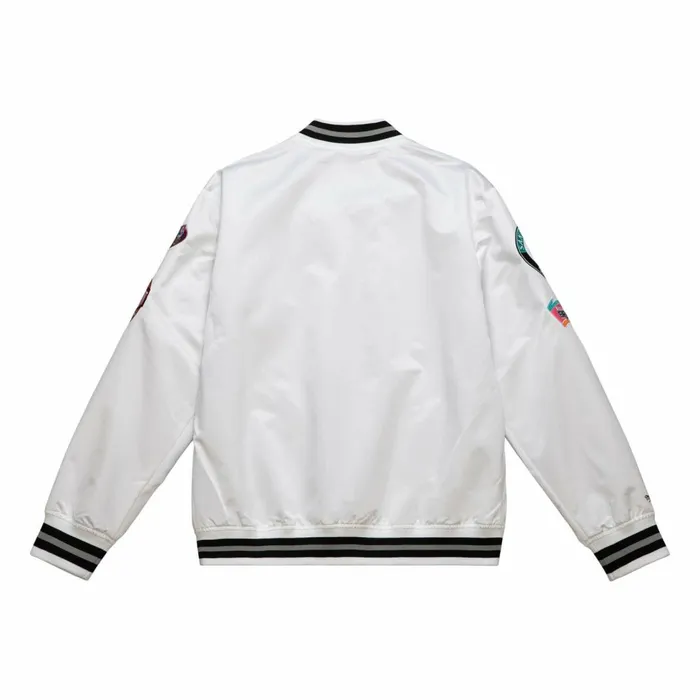 Men039s Jackets and Outerwear Mitchell and Ness City Collection Lightweight Satin Jacket San Antonio Spurs Men039s Jackets and Outerwear Mitchell and Ness City Collection Lightweight Satin Jacket San Antonio Spurs