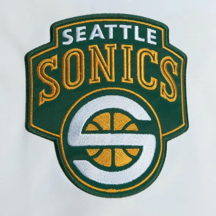 Men039s Jackets and Outerwear Mitchell and Ness City Collection Lightweight Satin Jacket Seattle Supersonics Men039s Jackets and Outerwear Mitchell and Ness City Collection Lightweight Satin Jacket Seattle Supersonics
