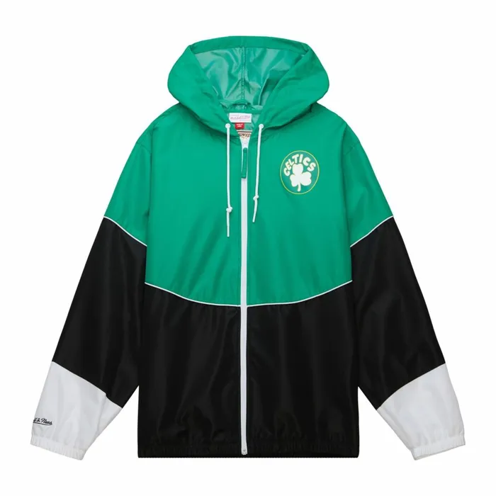 Men039s Jackets and Outerwear Mitchell and Ness Home Team Lightweight Windbreaker Boston Celtics Men039s Jackets and Outerwear Mitchell and Ness Home Team Lightweight Windbreaker Boston Celtics