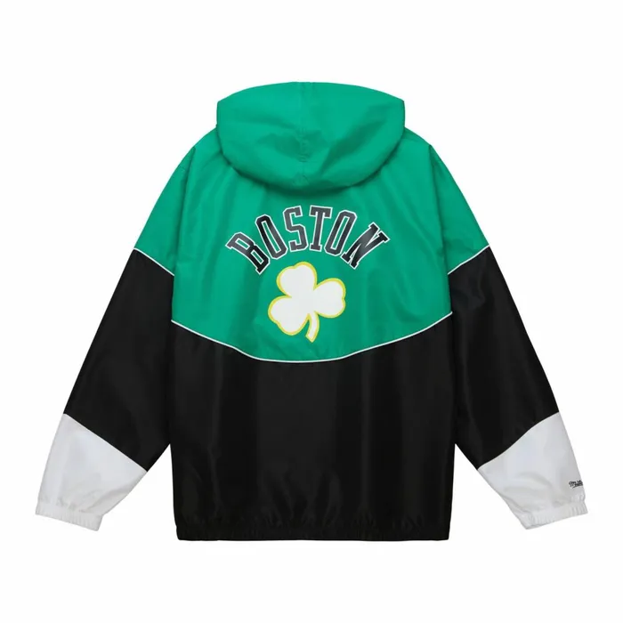 Men039s Jackets and Outerwear Mitchell and Ness Home Team Lightweight Windbreaker Boston Celtics Men039s Jackets and Outerwear Mitchell and Ness Home Team Lightweight Windbreaker Boston Celtics