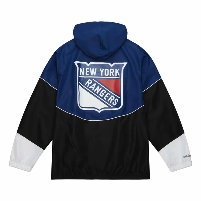 Men039s Jackets and Outerwear Mitchell and Ness Home Team Lightweight Windbreaker New York Rangers Men039s Jackets and Outerwear Mitchell and Ness Home Team Lightweight Windbreaker New York Rangers
