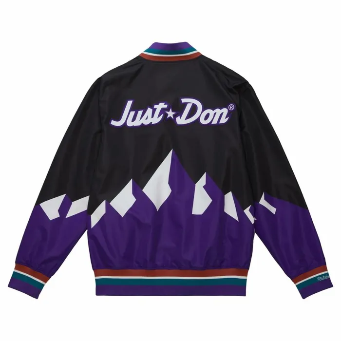 Men039s Jackets and Outerwear Mitchell and Ness Just Don Utah Jazz Warm Up Jacket NBA All Star 199394 Men039s Jackets and Outerwear Mitchell and Ness Just Don Utah Jazz Warm Up Jacket NBA All Star 199394