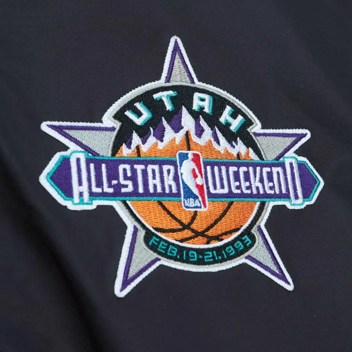 Men039s Jackets and Outerwear Mitchell and Ness Just Don Utah Jazz Warm Up Jacket NBA All Star 199394 Men039s Jackets and Outerwear Mitchell and Ness Just Don Utah Jazz Warm Up Jacket NBA All Star 199394