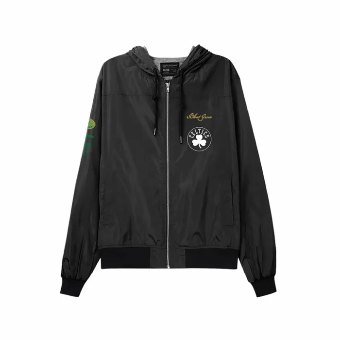 Men039s Jackets and Outerwear Mitchell and Ness MandN X BR Crew Jacket Boston Celtics Men039s Jackets and Outerwear Mitchell and Ness MandN X BR Crew Jacket Boston Celtics