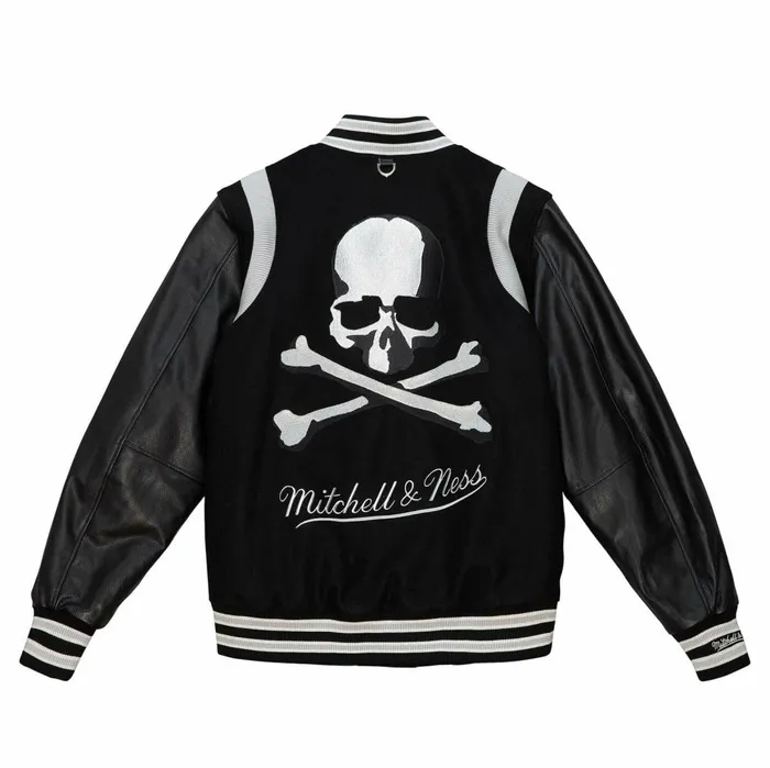 Men039s Jackets and Outerwear Mitchell and Ness MandN X Mastermind Varsity Jacket Men039s Jackets and Outerwear Mitchell and Ness MandN X Mastermind Varsity Jacket