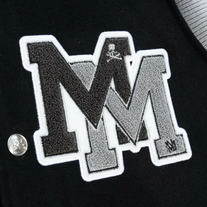 Men039s Jackets and Outerwear Mitchell and Ness MandN X Mastermind Varsity Jacket Men039s Jackets and Outerwear Mitchell and Ness MandN X Mastermind Varsity Jacket