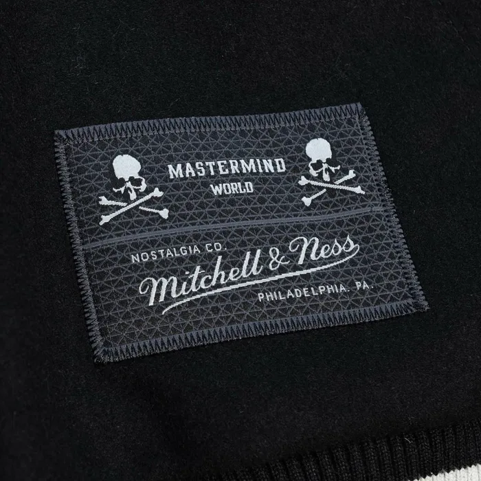 Men039s Jackets and Outerwear Mitchell and Ness MandN X Mastermind Varsity Jacket Men039s Jackets and Outerwear Mitchell and Ness MandN X Mastermind Varsity Jacket