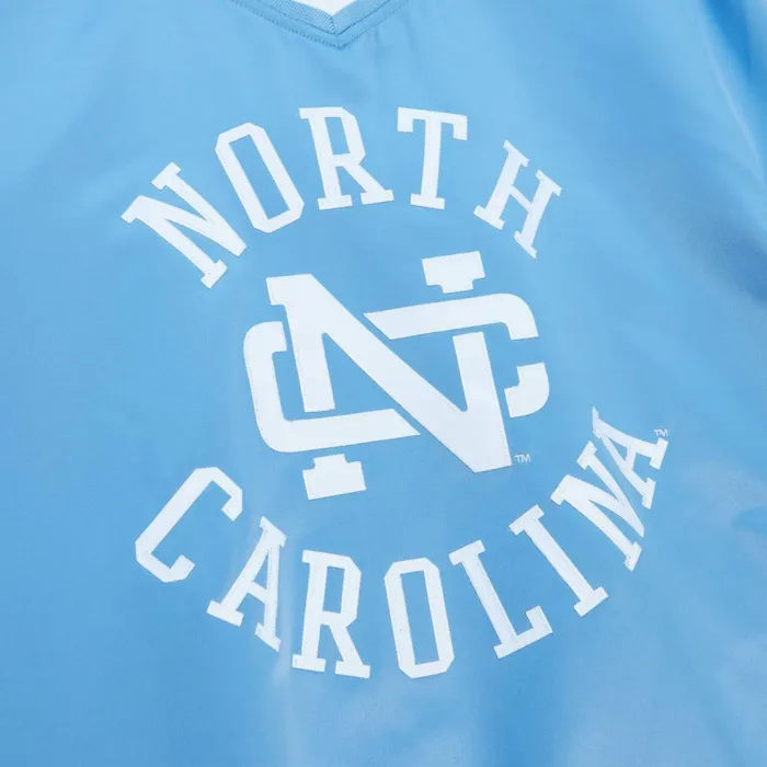 Men039s Jackets and Outerwear Mitchell and Ness Sideline Pullover Satin Jacket University Of North Carolina Men039s Jackets and Outerwear Mitchell and Ness Sideline Pullover Satin Jacket University Of North Carolina
