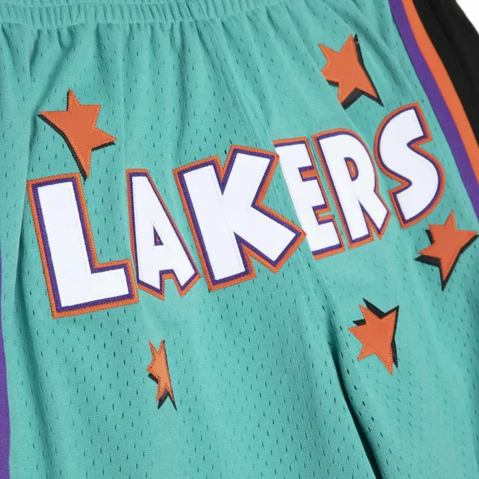 Men039s Just Don Mitchell and Ness Just Don Rookie Shorts Los Angeles Lakers All Star 199596 Men039s Just Don Mitchell and Ness Just Don Rookie Shorts Los Angeles Lakers All Star 199596