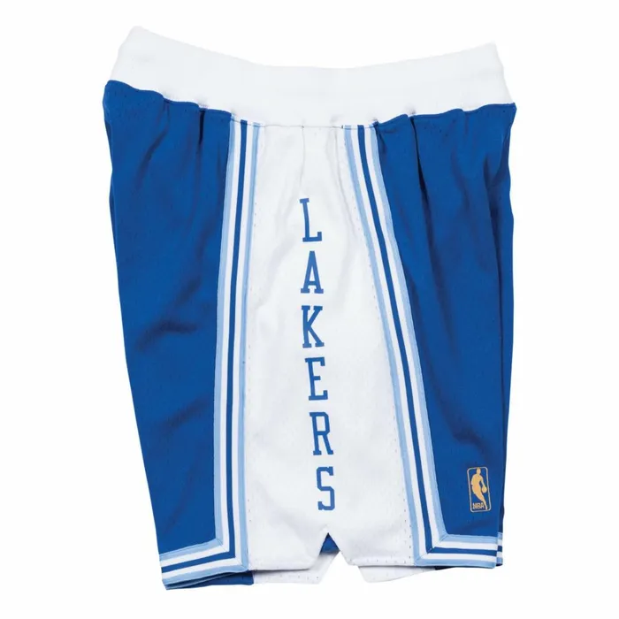 Men039s NBA Authentic Mitchell and Ness Authentic Shorts Los Angeles Lakers Alternate 199697 Men039s NBA Authentic Mitchell and Ness Authentic Shorts Los Angeles Lakers Alternate 199697