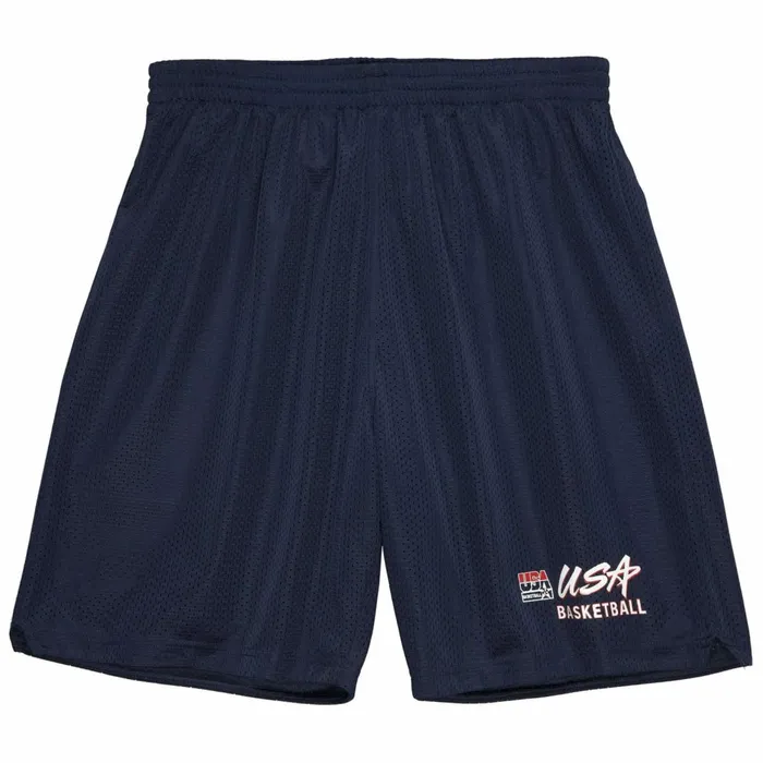 Men039s NBA Authentic Mitchell and Ness Authentic Team USA Mens 199697 Shorts Men039s NBA Authentic Mitchell and Ness Authentic Team USA Mens 199697 Shorts