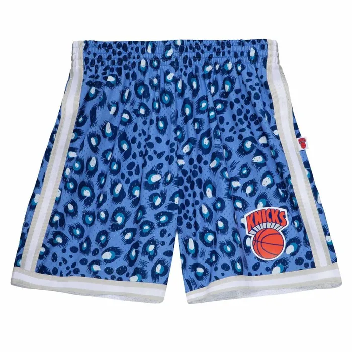Men039s NBA Swingman Mitchell and Ness MandN X Uninterrupted Shorts New York Knicks Men039s NBA Swingman Mitchell and Ness MandN X Uninterrupted Shorts New York Knicks