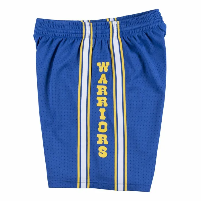 Men039s NBA Swingman Mitchell and Ness Swingman Shorts Golden State Warriors Road 198182 Men039s NBA Swingman Mitchell and Ness Swingman Shorts Golden State Warriors Road 198182