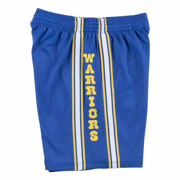 Men039s NBA Swingman Mitchell and Ness Swingman Shorts Golden State Warriors Road 198182 Men039s NBA Swingman Mitchell and Ness Swingman Shorts Golden State Warriors Road 198182