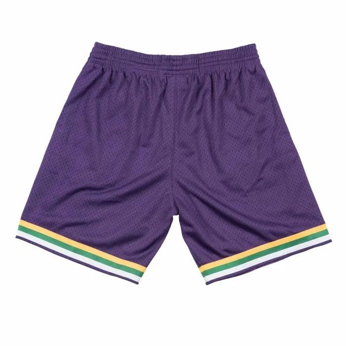 Men039s NBA Swingman Mitchell and Ness Swingman Shorts Utah Jazz Road 199192 Men039s NBA Swingman Mitchell and Ness Swingman Shorts Utah Jazz Road 199192