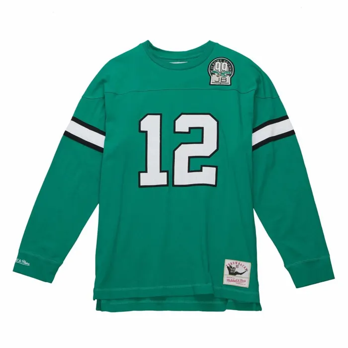 Men039s NFL Mitchell and Ness NandN Longsleeve Tee Philadelphia Eagles 1992 Randall Cunningham Men039s NFL Mitchell and Ness NandN Longsleeve Tee Philadelphia Eagles 1992 Randall Cunningham