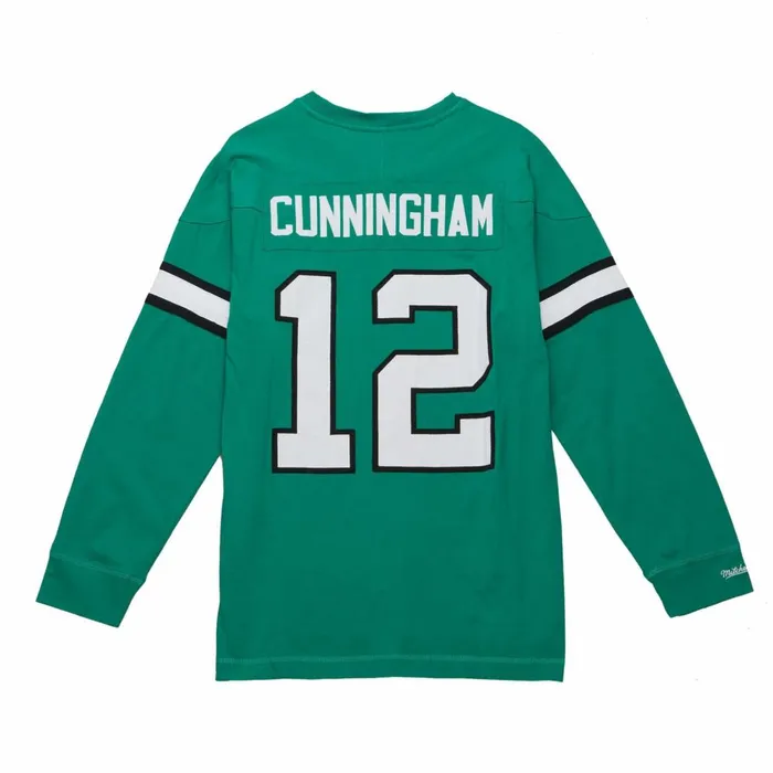 Men039s NFL Mitchell and Ness NandN Longsleeve Tee Philadelphia Eagles 1992 Randall Cunningham Men039s NFL Mitchell and Ness NandN Longsleeve Tee Philadelphia Eagles 1992 Randall Cunningham