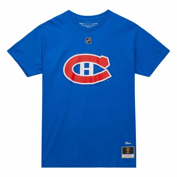 Men039s NHL Mitchell and Ness Name and Number Tee Montreal Canadiens Patrick Roy Men039s NHL Mitchell and Ness Name and Number Tee Montreal Canadiens Patrick Roy
