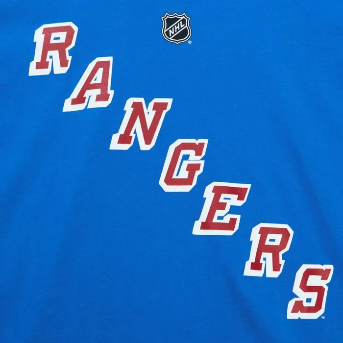 Men039s NHL Mitchell and Ness Name and Number Tee New York Rangers Mike Richter Men039s NHL Mitchell and Ness Name and Number Tee New York Rangers Mike Richter