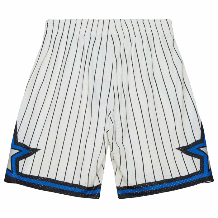 Men039s Shorts Mitchell and Ness Cream Swingman Shorts Orlando Magic 1993 Men039s Shorts Mitchell and Ness Cream Swingman Shorts Orlando Magic 1993