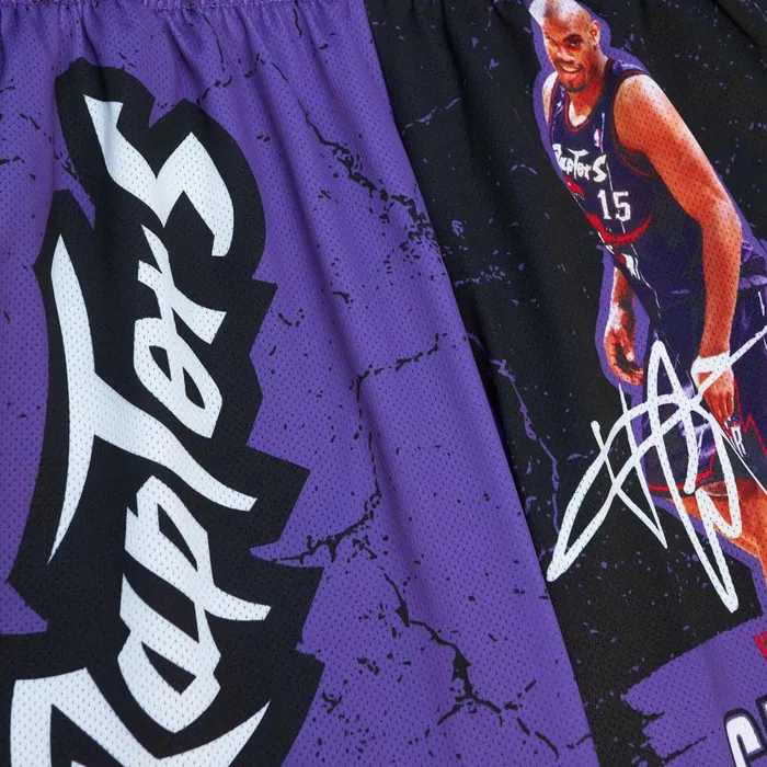 Men039s Shorts Mitchell and Ness Player Burst Mesh Shorts Toronto Raptors Vince Carter Men039s Shorts Mitchell and Ness Player Burst Mesh Shorts Toronto Raptors Vince Carter