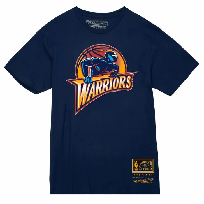 Men039s TShirts and Tops Mitchell and Ness Basic Logo 3 Tee Golden State Warriors Men039s TShirts and Tops Mitchell and Ness Basic Logo 3 Tee Golden State Warriors