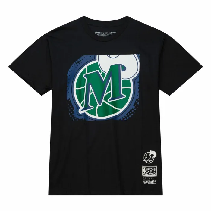 Men039s TShirts and Tops Mitchell and Ness Big Face 70 SS Tee Dallas Mavericks Men039s TShirts and Tops Mitchell and Ness Big Face 70 SS Tee Dallas Mavericks
