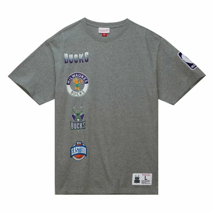 Men039s TShirts and Tops Mitchell and Ness City Collection SS Tee Milwaukee Bucks Men039s TShirts and Tops Mitchell and Ness City Collection SS Tee Milwaukee Bucks