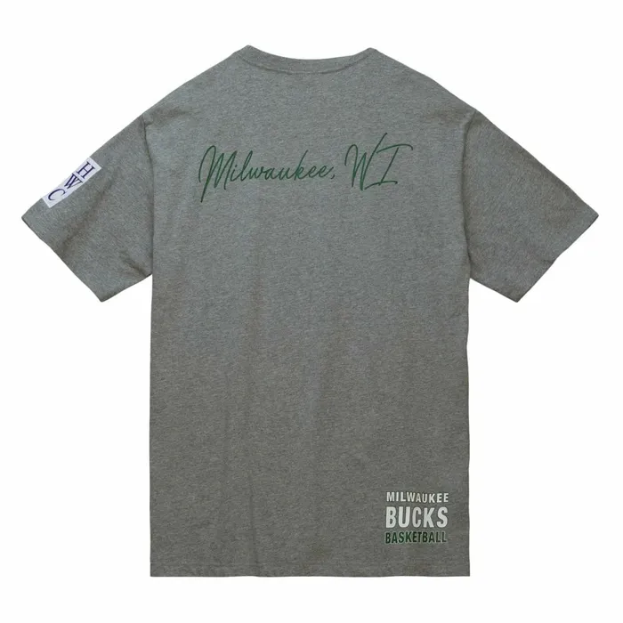 Men039s TShirts and Tops Mitchell and Ness City Collection SS Tee Milwaukee Bucks Men039s TShirts and Tops Mitchell and Ness City Collection SS Tee Milwaukee Bucks