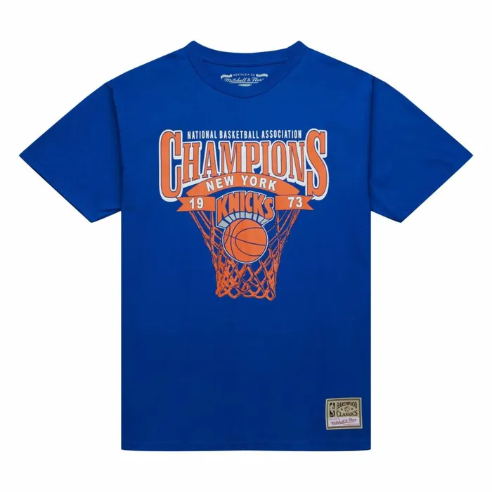 Men039s TShirts and Tops Mitchell and Ness Finals Tee New York Knicks