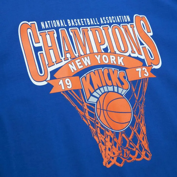 Men039s TShirts and Tops Mitchell and Ness Finals Tee New York Knicks Men039s TShirts and Tops Mitchell and Ness Finals Tee New York Knicks