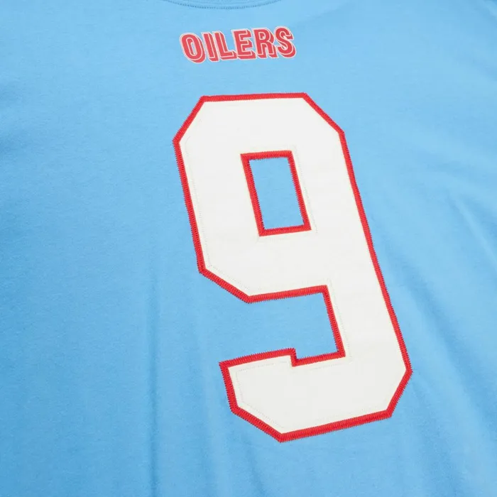 Men039s TShirts and Tops Mitchell and Ness Icon Premium NandN SS Tee Houston Oilers Steve McNair Men039s TShirts and Tops Mitchell and Ness Icon Premium NandN SS Tee Houston Oilers Steve McNair