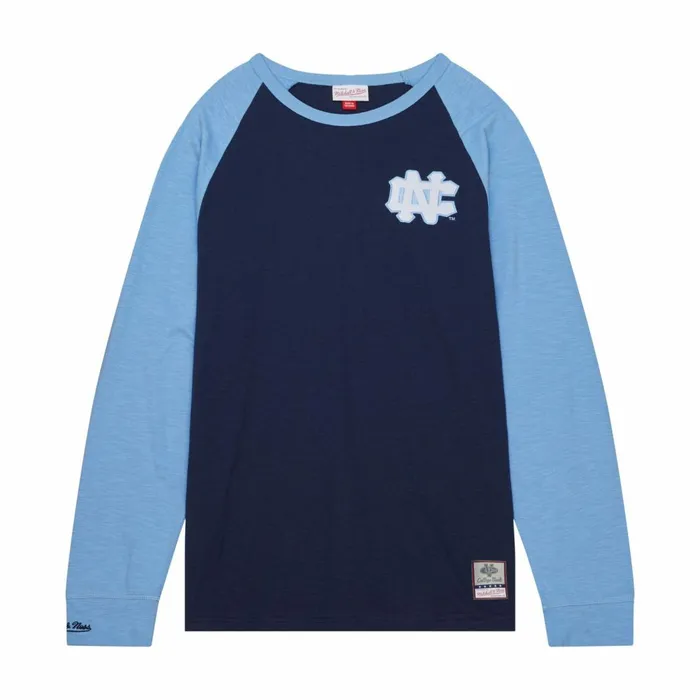 Men039s TShirts and Tops Mitchell and Ness Legendary Slub LS Tee University Of North Carolina Men039s TShirts and Tops Mitchell and Ness Legendary Slub LS Tee University Of North Carolina