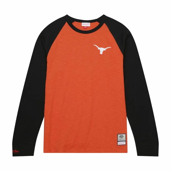 Men039s TShirts and Tops Mitchell and Ness Legendary Slub LS Tee University Of Texas At Austin Men039s TShirts and Tops Mitchell and Ness Legendary Slub LS Tee University Of Texas At Austin
