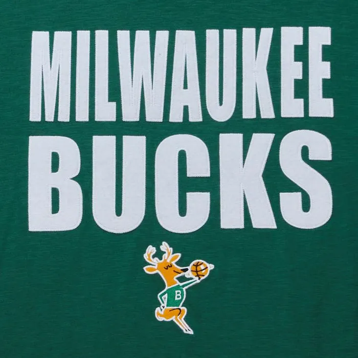 Men039s TShirts and Tops Mitchell and Ness Legendary Slub SS Tee Milwaukee Bucks Men039s TShirts and Tops Mitchell and Ness Legendary Slub SS Tee Milwaukee Bucks