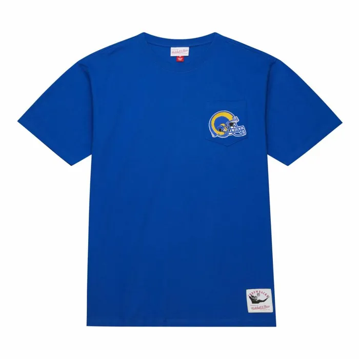 Men039s TShirts and Tops Mitchell and Ness Premium Pocket Tee Los Angeles Rams Men039s TShirts and Tops Mitchell and Ness Premium Pocket Tee Los Angeles Rams