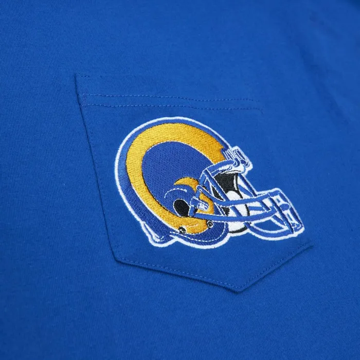 Men039s TShirts and Tops Mitchell and Ness Premium Pocket Tee Los Angeles Rams Men039s TShirts and Tops Mitchell and Ness Premium Pocket Tee Los Angeles Rams