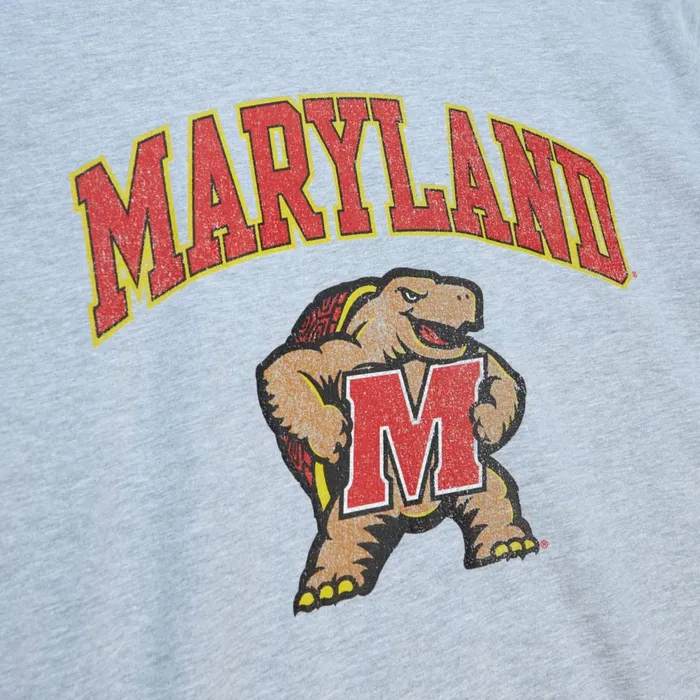 Men039s TShirts and Tops Mitchell and Ness Vintage Arch Tee University Of Maryland Men039s TShirts and Tops Mitchell and Ness Vintage Arch Tee University Of Maryland
