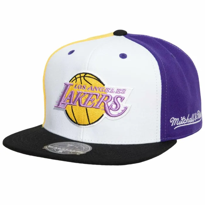 Men039sWomen039s Fitted 163 Styles Mitchell and Ness Tri Cycle Fitted Hat Los Angeles Lakers Men039sWomen039s Fitted 163 Styles Mitchell and Ness Tri Cycle Fitted Hat Los Angeles Lakers