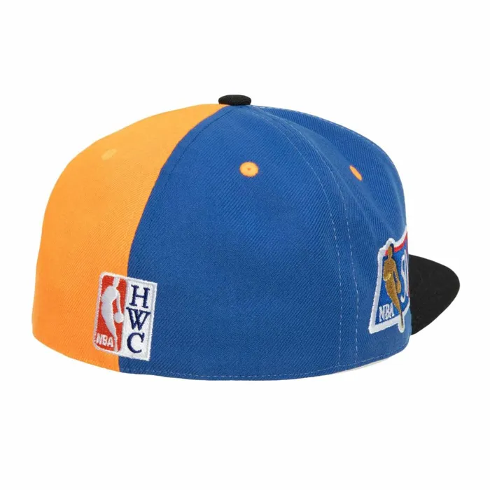Men039sWomen039s Fitted 163 Styles Mitchell and Ness Tri Cycle Fitted Hat New York Knicks Men039sWomen039s Fitted 163 Styles Mitchell and Ness Tri Cycle Fitted Hat New York Knicks