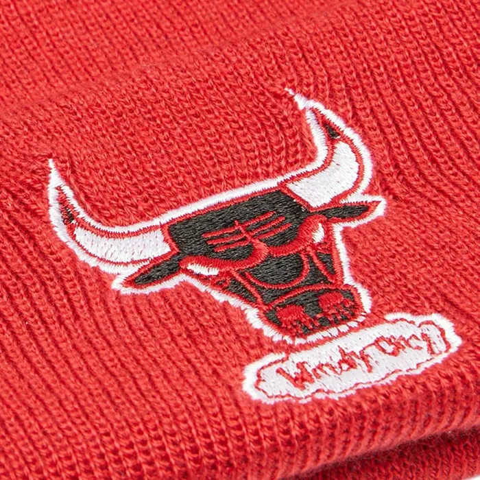 Men039sWomen039s Knit 154 Styles Mitchell and Ness Reload 20 Pom Knit Beanie Chicago Bulls Men039sWomen039s Knit 154 Styles Mitchell and Ness Reload 20 Pom Knit Beanie Chicago Bulls
