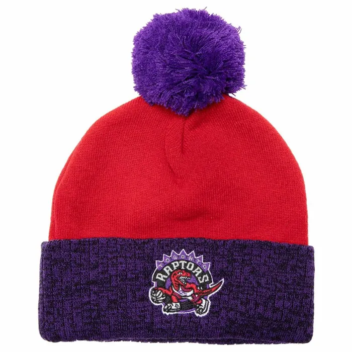 Men039sWomen039s Knit 154 Styles Mitchell and Ness Two Tone Pom Beanie HWC Toronto Raptors Men039sWomen039s Knit 154 Styles Mitchell and Ness Two Tone Pom Beanie HWC Toronto Raptors