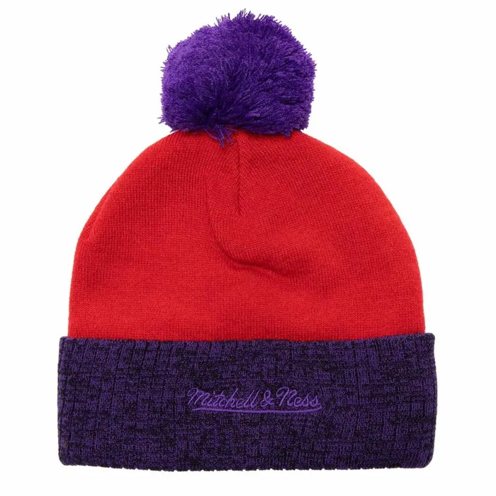 Men039sWomen039s Knit 154 Styles Mitchell and Ness Two Tone Pom Beanie HWC Toronto Raptors Men039sWomen039s Knit 154 Styles Mitchell and Ness Two Tone Pom Beanie HWC Toronto Raptors